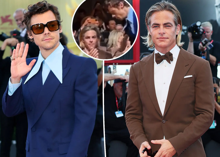Did Harry Styles Spit on Chris Pine? Internet Dissects Viral Moment from ‘Don’t Worry Darling’ Premiere