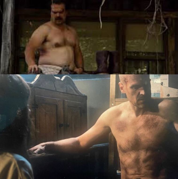 David Harbour Weight Loss Transformation