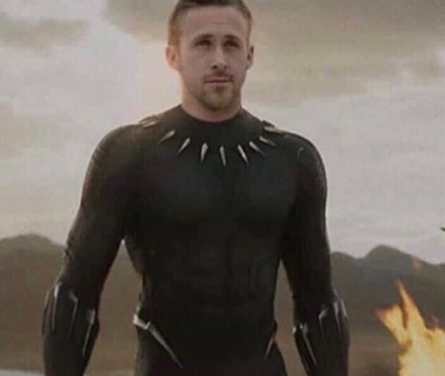 Ryan Gosling as Black Panther Fan Edit.