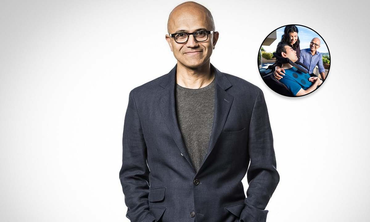 Satya Nadella’s Children Motivated Him to Give Back to the Community